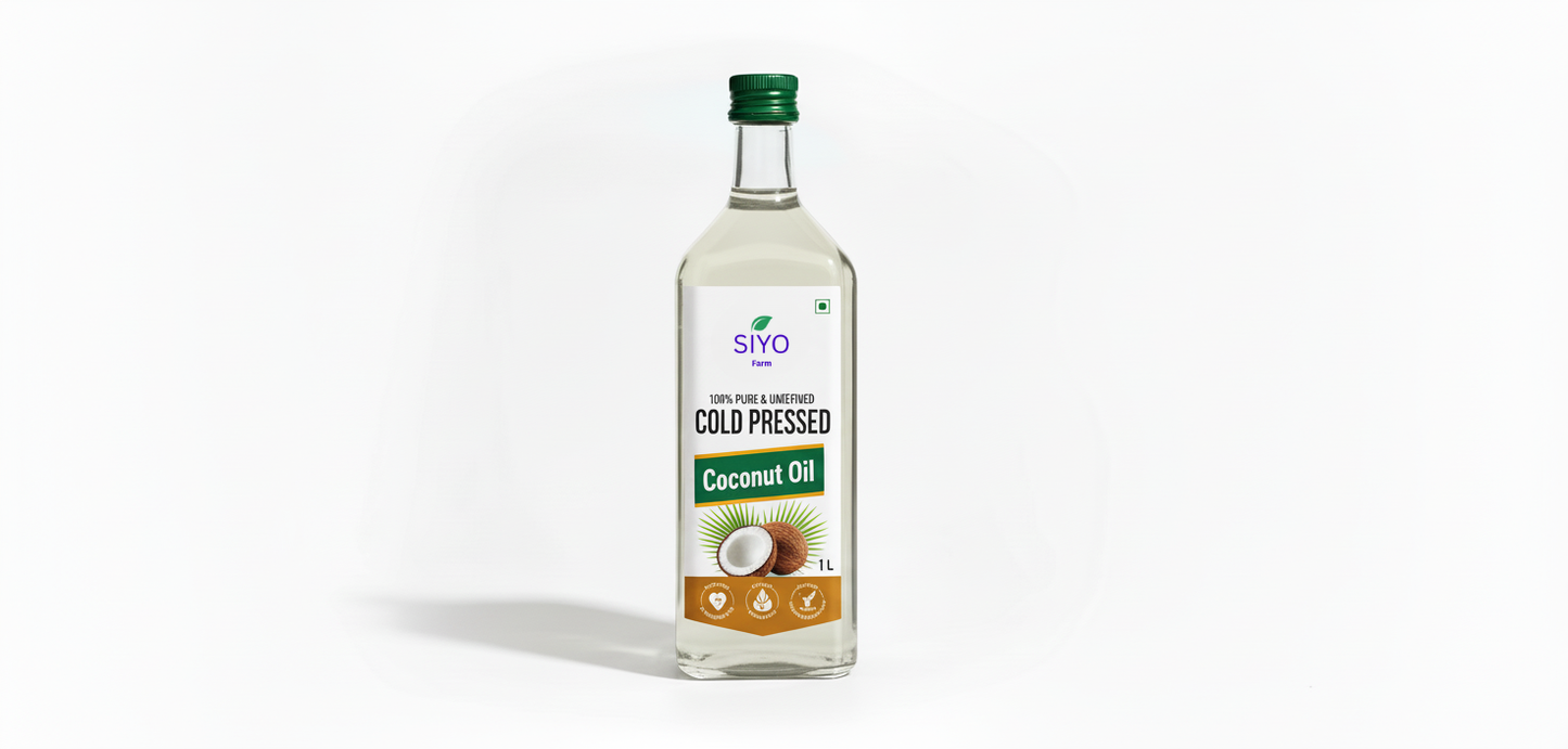 Cold-Pressed Coconut Oil 1L