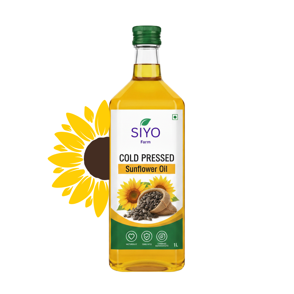 Wood Pressed Sunflower Oil 1L